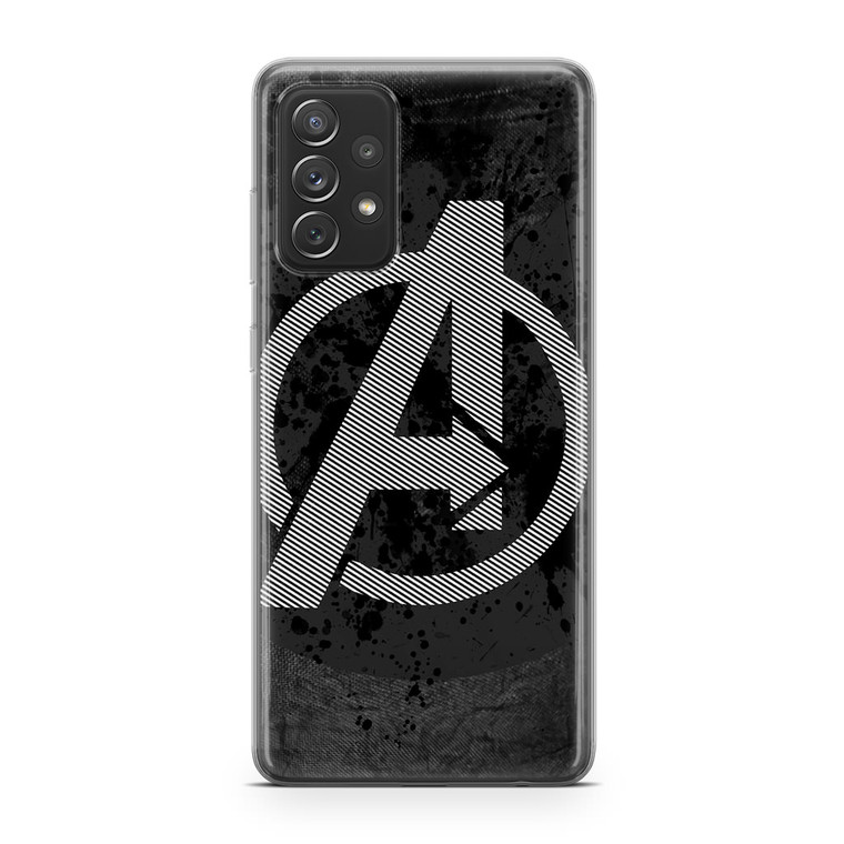 Avengers Logo Stripes Samsung Galaxy A72 Case