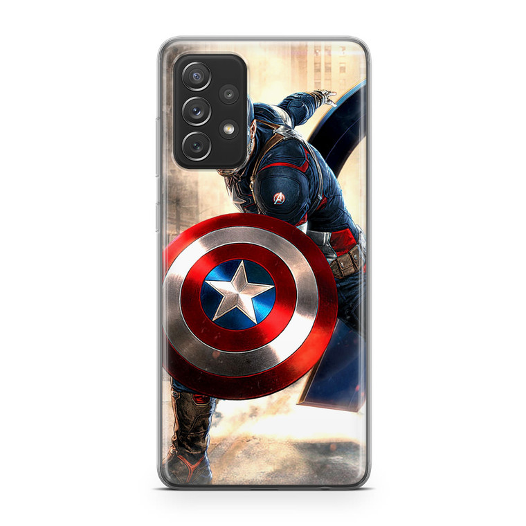 Captain America Avengers Samsung Galaxy A72 Case