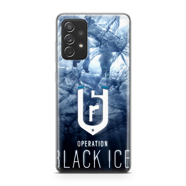 Rainbow Six Siege Operation Black Ice Samsung Galaxy A72 Case