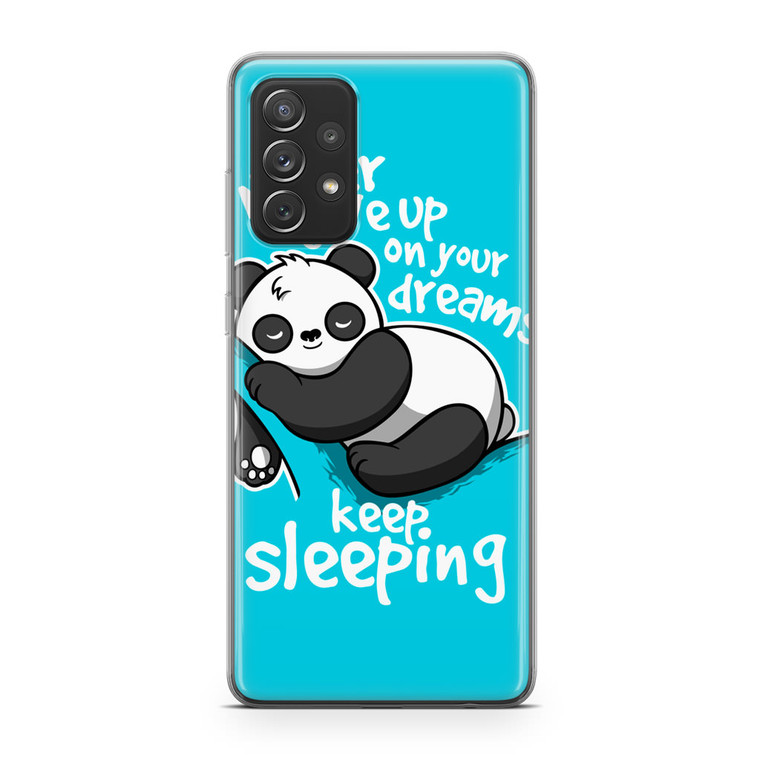 Panda Keep Samsung Galaxy A72 Case