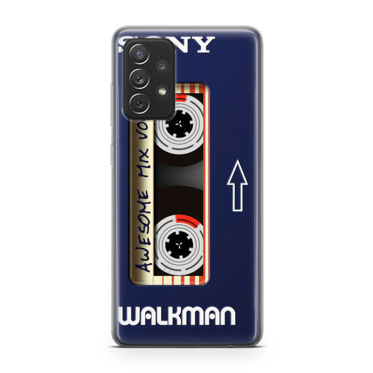 Awesome Mix Vol 1 Walkman Samsung Galaxy A72 Case