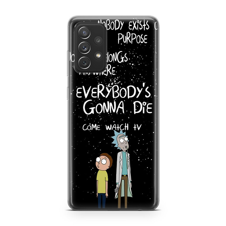 Rick And Morty 2 Samsung Galaxy A72 Case