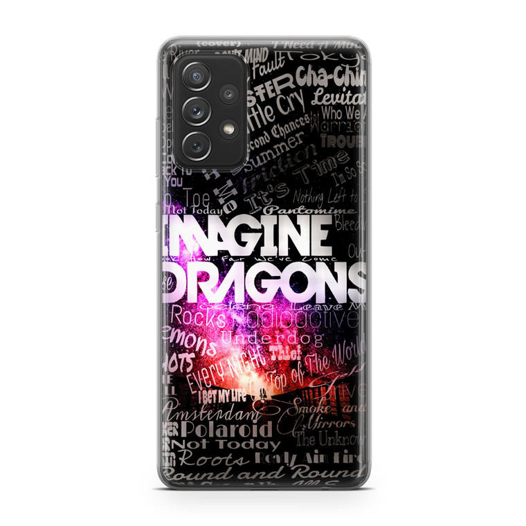 Imagine Dragons Pop Art Samsung Galaxy A72 Case