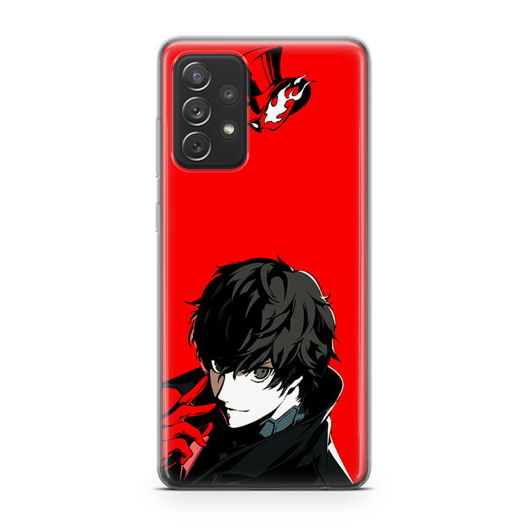 Persona 5 Protagonist Samsung Galaxy A72 Case