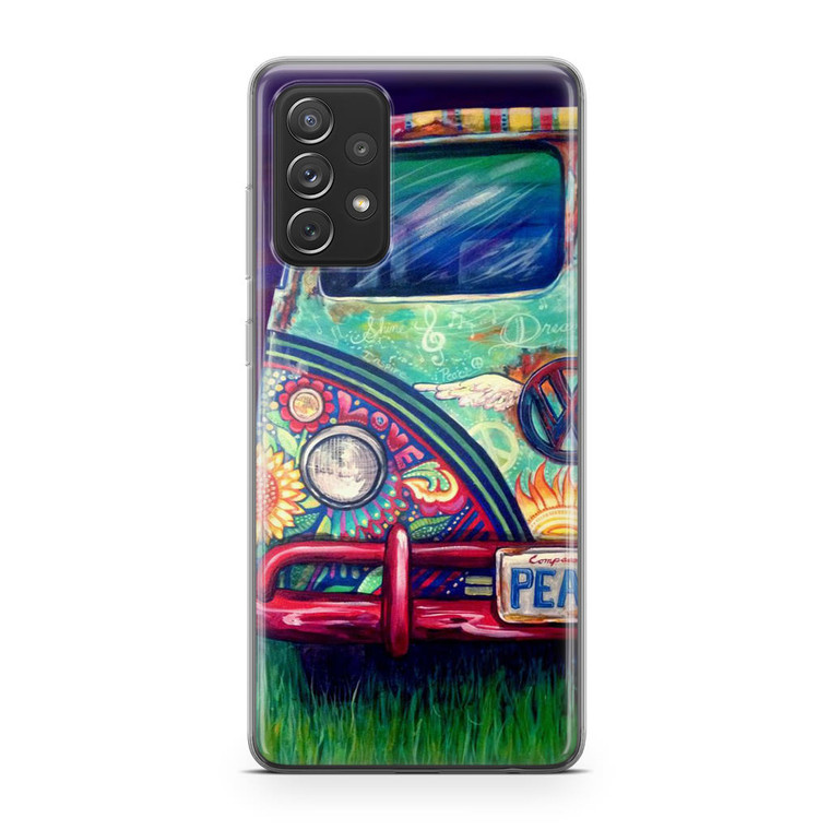 Happy Hippie VW Samsung Galaxy A72 Case