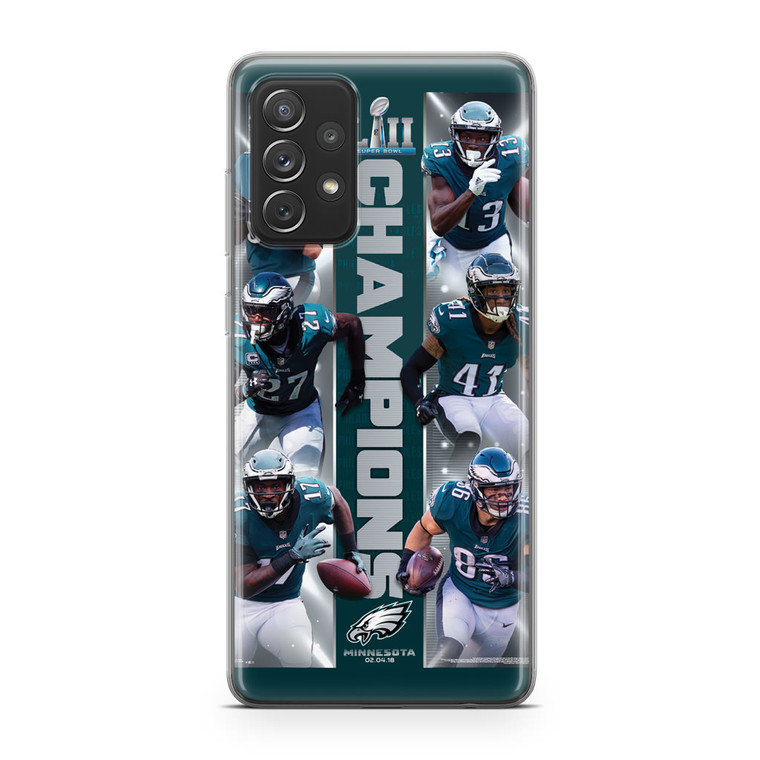 Philadelphia Eagles Super Bowl Samsung Galaxy A72 Case