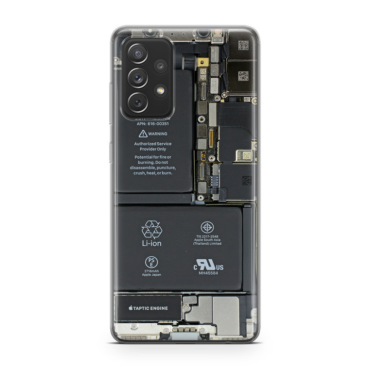 iPhone X Internals Samsung Galaxy A72 Case