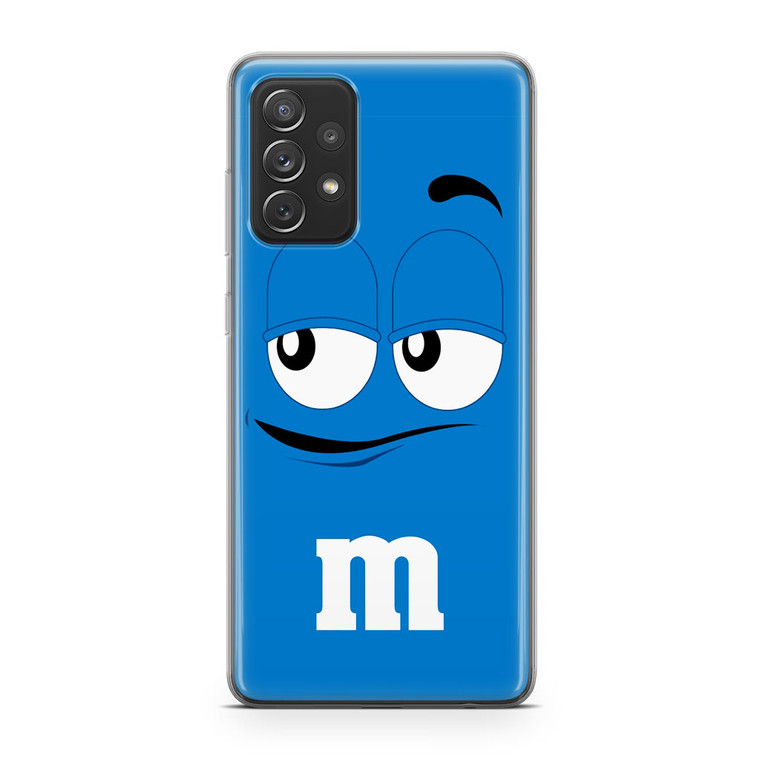 M&M's Blue Samsung Galaxy A72 Case