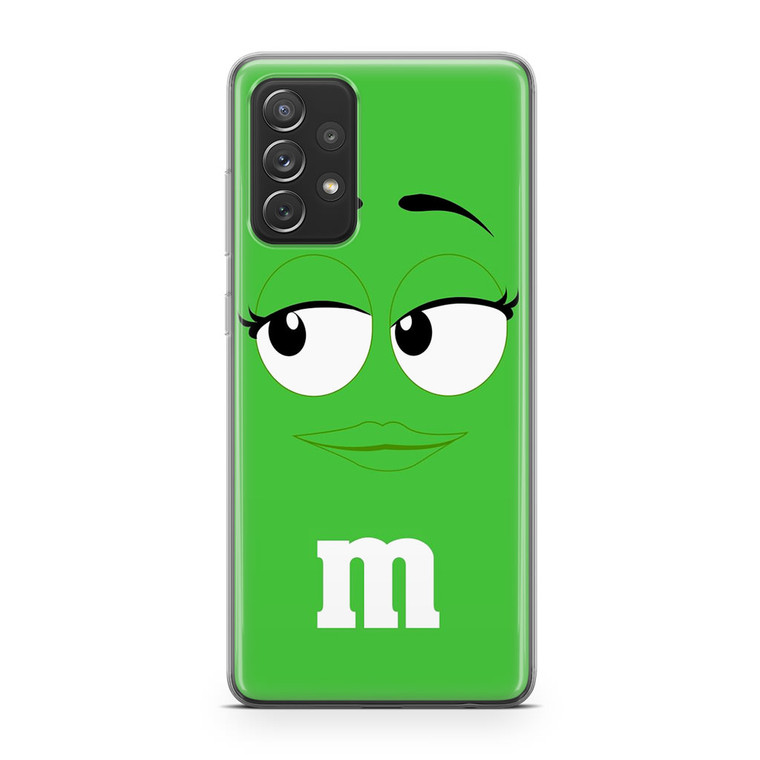 M&M's Green Samsung Galaxy A72 Case