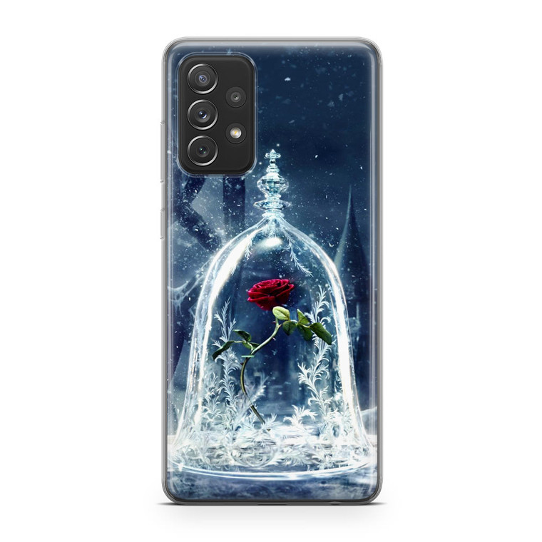 Beauty and The Beast Rose Samsung Galaxy A72 Case