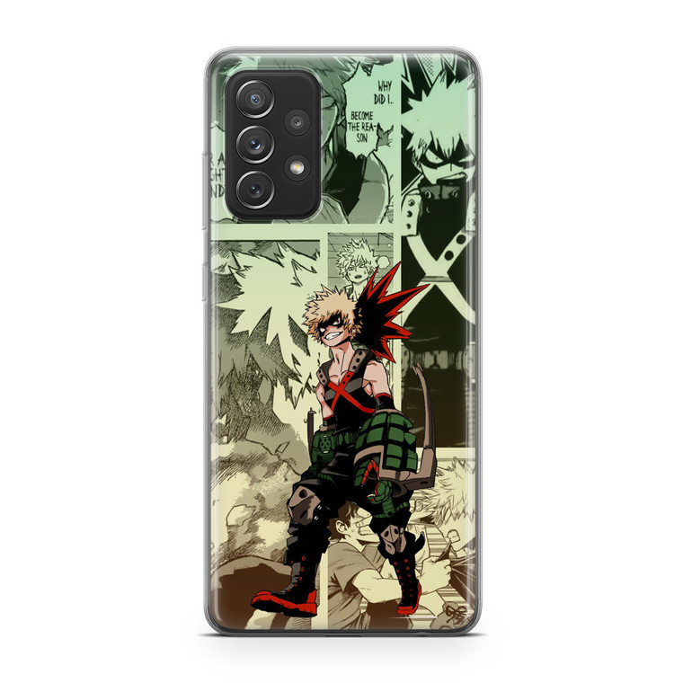 Katsuki Bakugo 2 Samsung Galaxy A72 Case