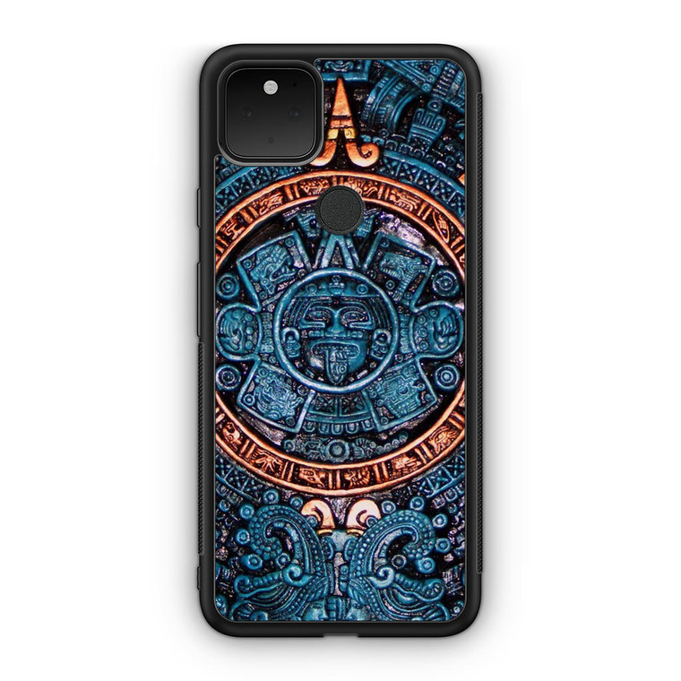 Aztec Calendar Google Pixel 5 Case