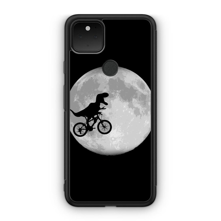 Dinosaurus Bike To The Moon Google Pixel 5 Case