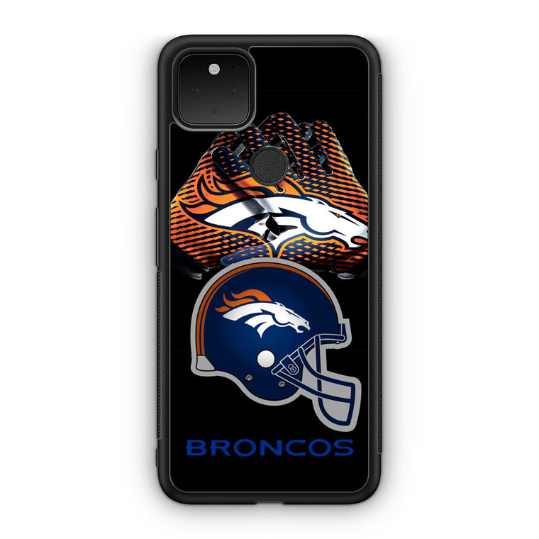 Denver Broncos Logo Google Pixel 5 Case