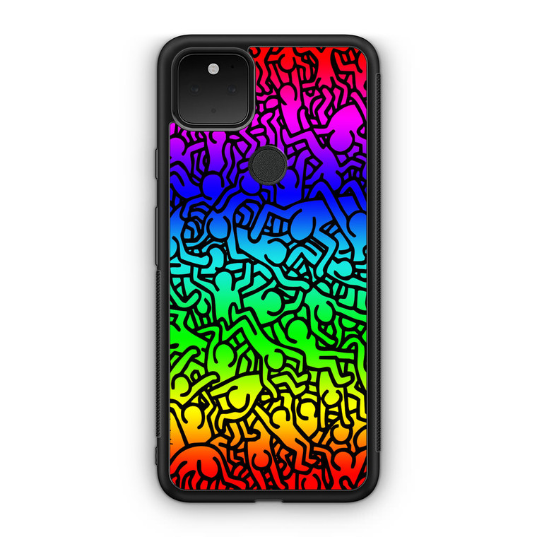 Keith Haring Google Pixel 5 Case