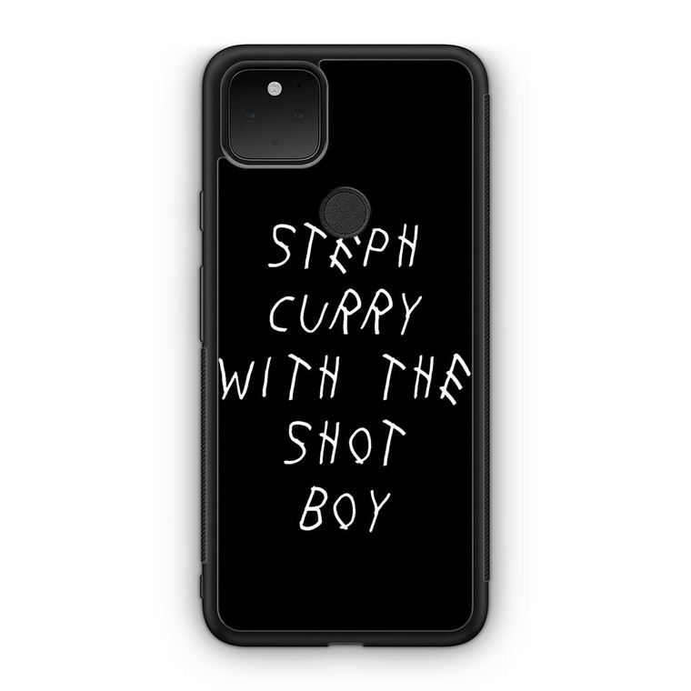 Stephen Curry Drake Shot Google Pixel 5 Case