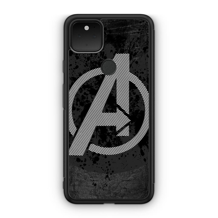 Avengers Logo Stripes Google Pixel 5 Case