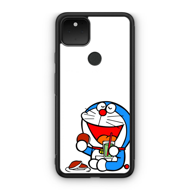 Doraemon Minimalism Google Pixel 5 Case