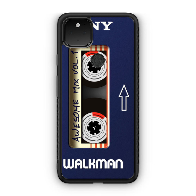 Awesome Mix Vol 1 Walkman Google Pixel 5 Case