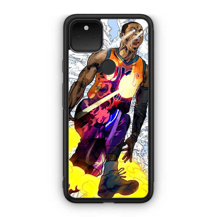 Russell Westbrook Art Google Pixel 5 Case