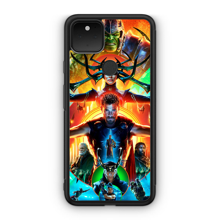 Hulk Hela Thor In Thor Ragnarok Google Pixel 5 Case