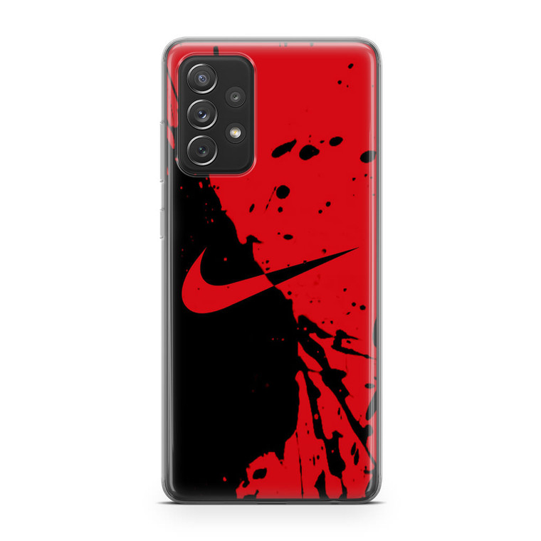 Nike Red and Black Samsung Galaxy A32 Case