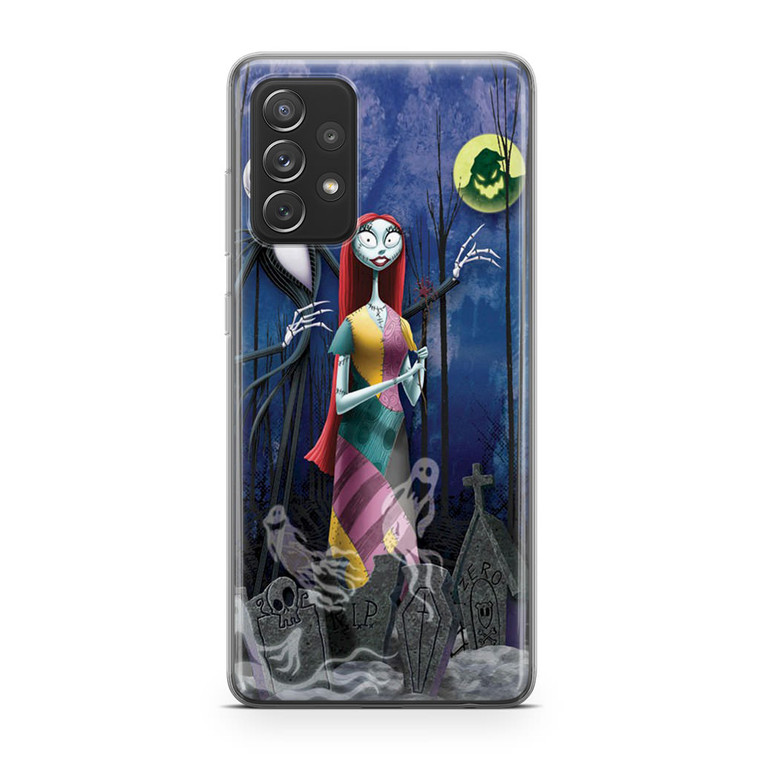 Nightmare Before Christmas Romance Samsung Galaxy A32 Case