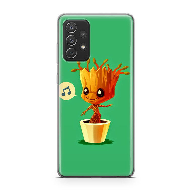 Baby Groot Humming Samsung Galaxy A32 Case