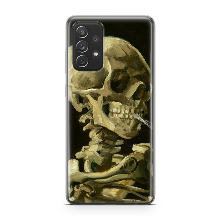 Van Gogh skeleton Samsung Galaxy A32 Case