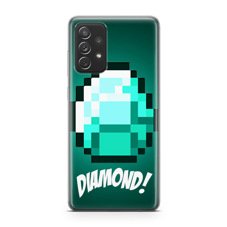 Diamond Minecraft Samsung Galaxy A32 Case