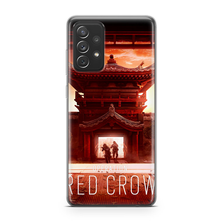 Rainbow Six Siege Operation Red Crow Samsung Galaxy A32 Case