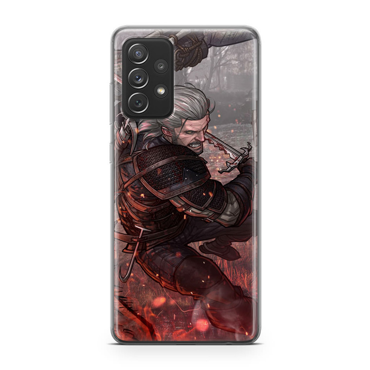 The Witcher 3 Poster Samsung Galaxy A32 Case