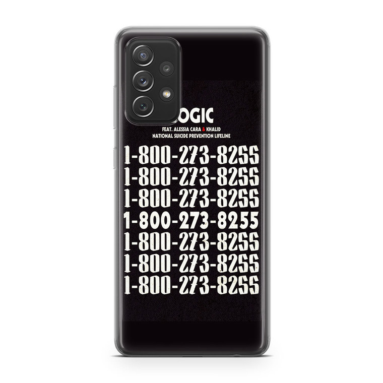 Logic 1-800-273-8255 Samsung Galaxy A32 Case