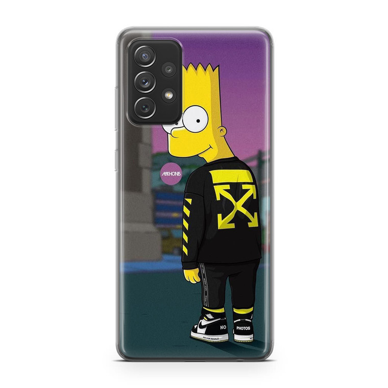 Bart Hypebeast OW Samsung Galaxy A32 Case