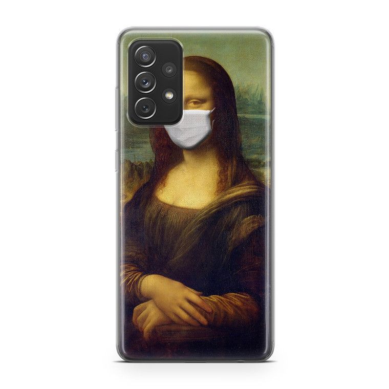 Monalisa Wear Mask Samsung Galaxy A32 Case