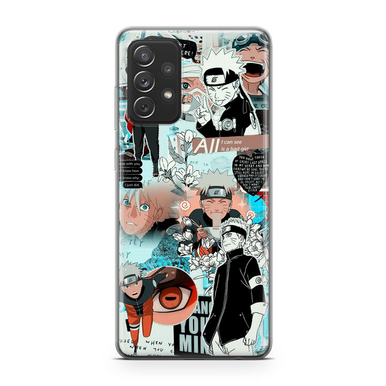 Naruto Collage Samsung Galaxy A32 Case