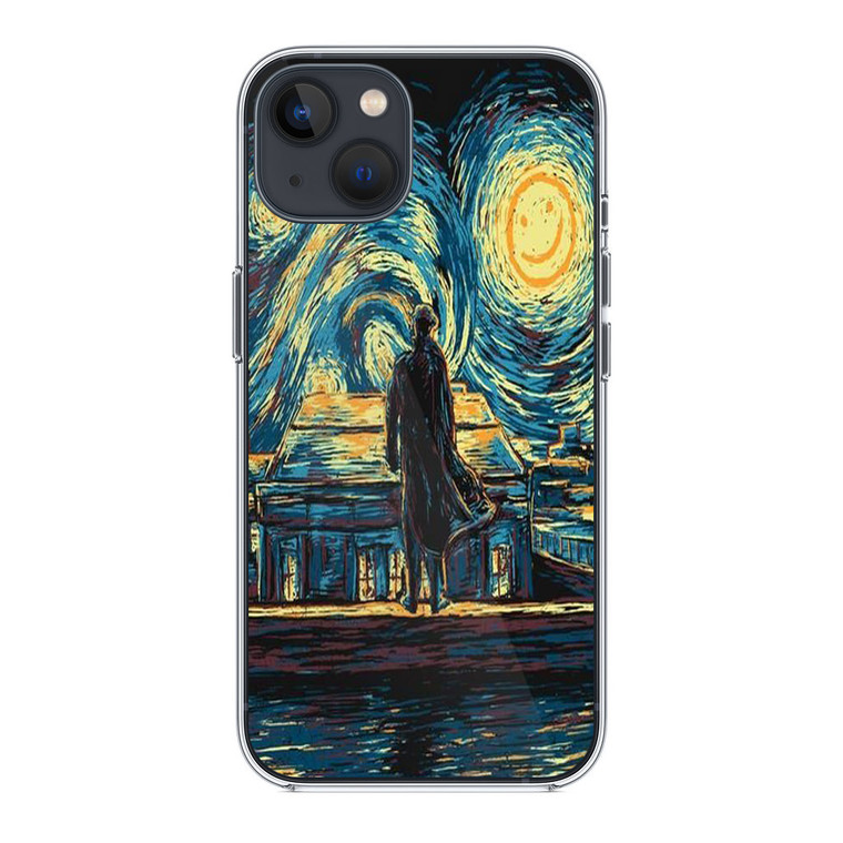 Sherlock Starry Night iPhone 13 Mini Case