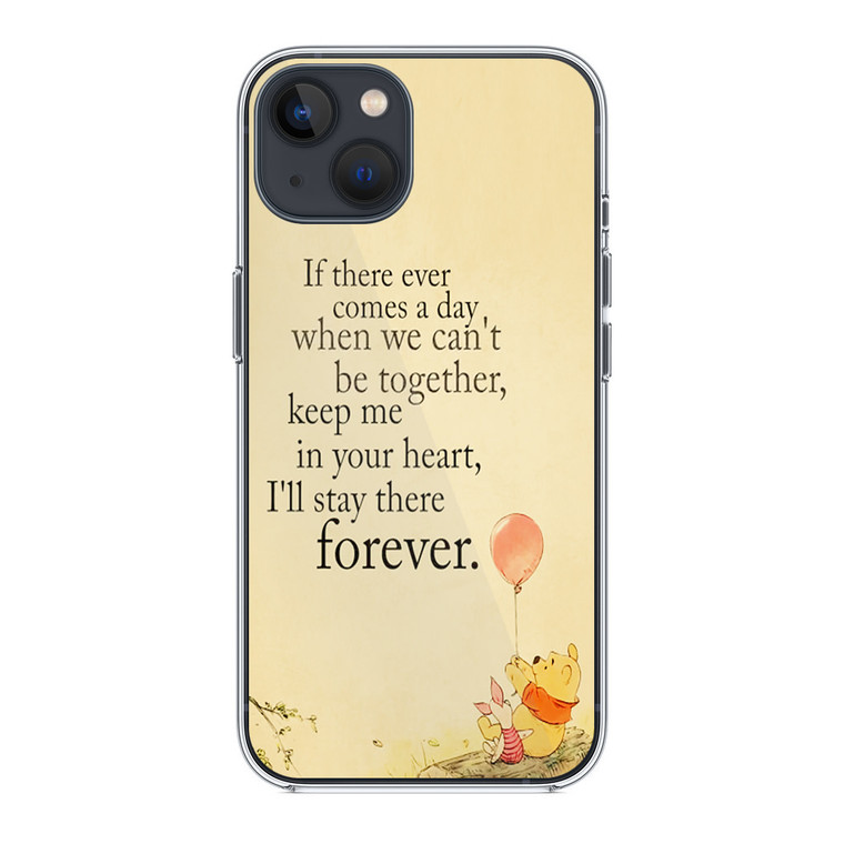 Winnie The Pooh Quotes iPhone 13 Mini Case