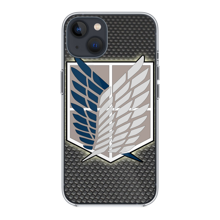 Attack Of Titans, scouting legion logo iPhone 13 Mini Case