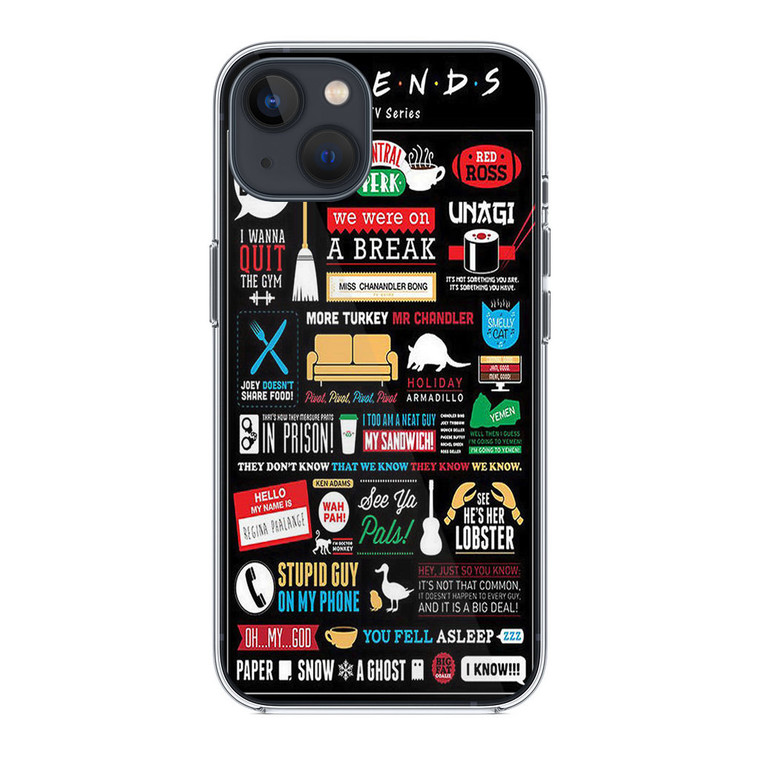 Friends TV Show iPhone 13 Mini Case