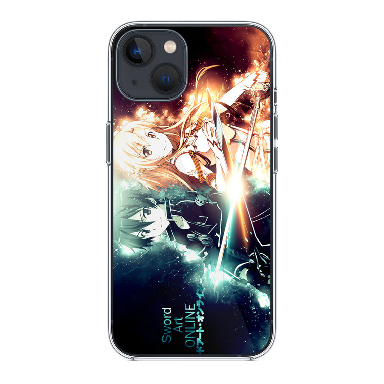 Sword Art Online Kirito and Asuna iPhone 13 Mini Case