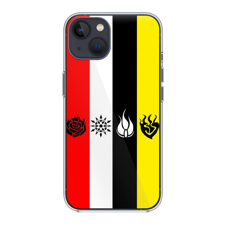 RWBY All Symbols iPhone 13 Mini Case