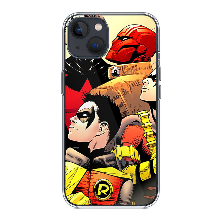 Comics Batman And Robin Nightwing Red Hood iPhone 13 Mini Case