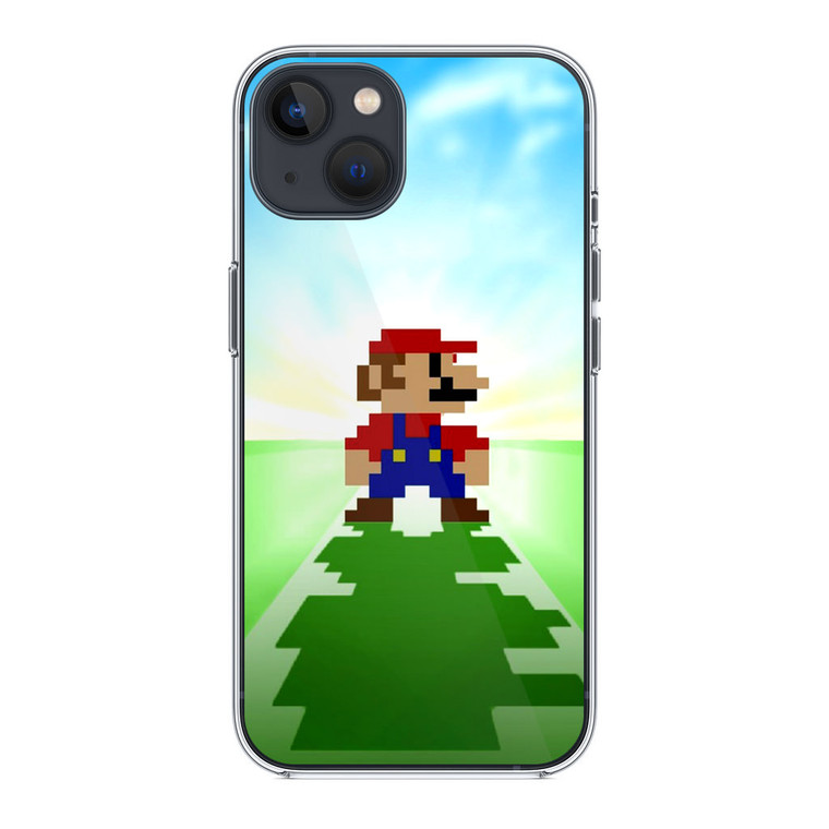 Super Mario Bros Minecraft iPhone 13 Mini Case