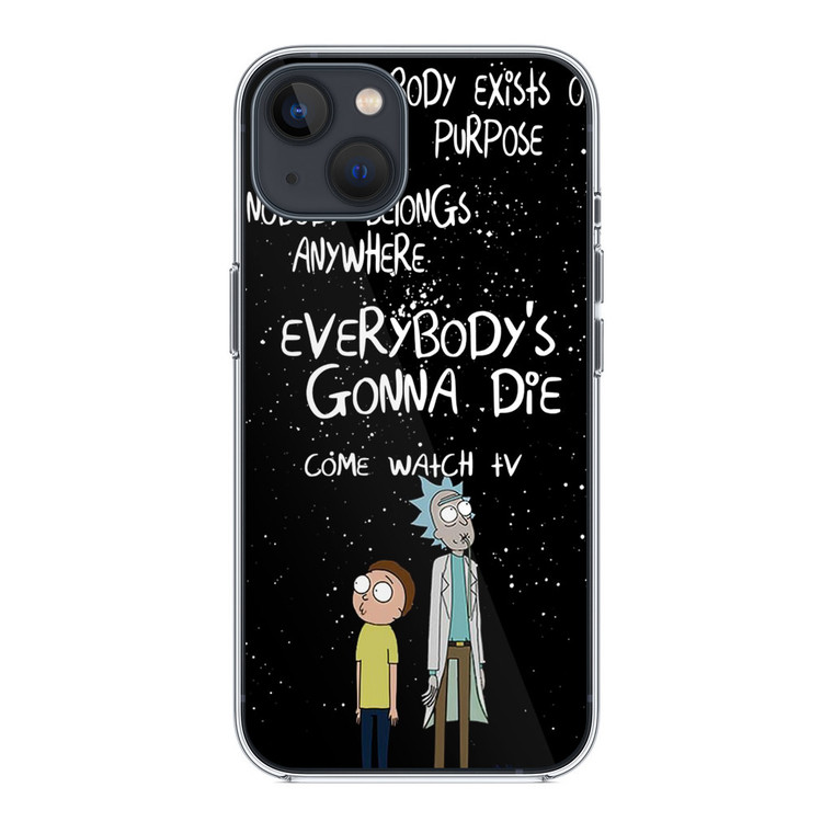 Rick And Morty 2 iPhone 13 Mini Case