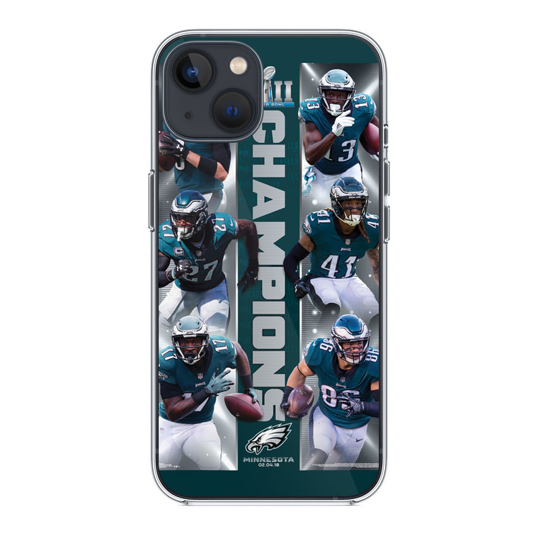 Philadelphia Eagles Super Bowl iPhone 13 Mini Case