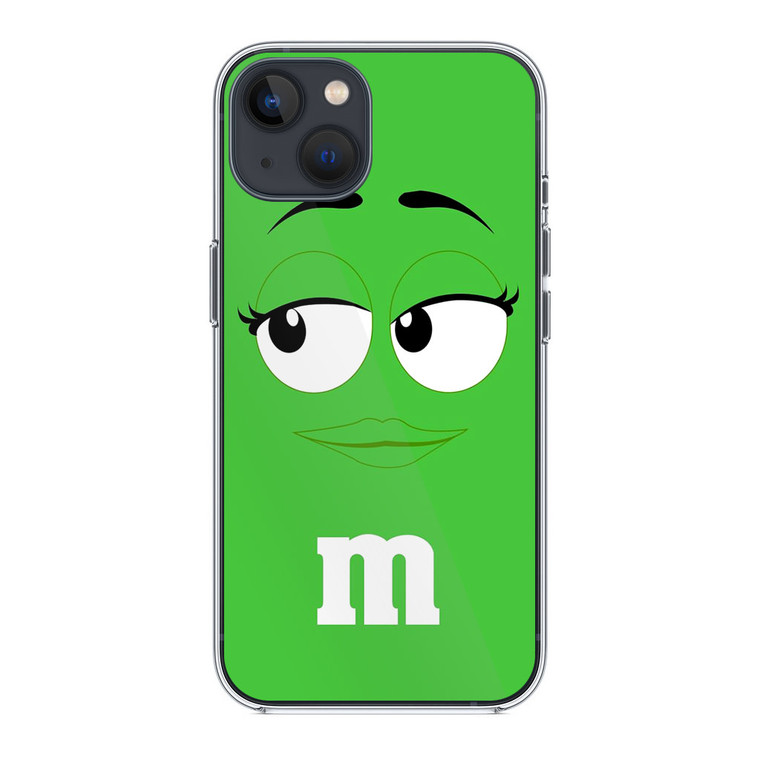 M&M's Green iPhone 13 Mini Case