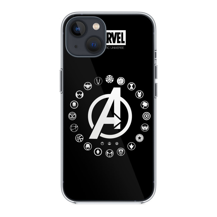 Marvel Universe Logo iPhone 13 Mini Case