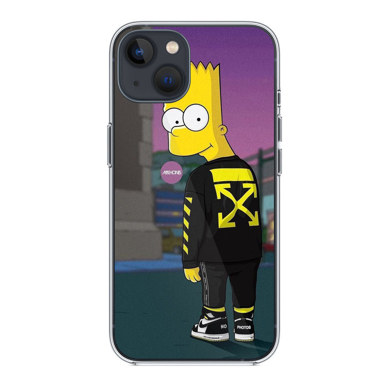 Bart Hypebeast OW iPhone 13 Mini Case