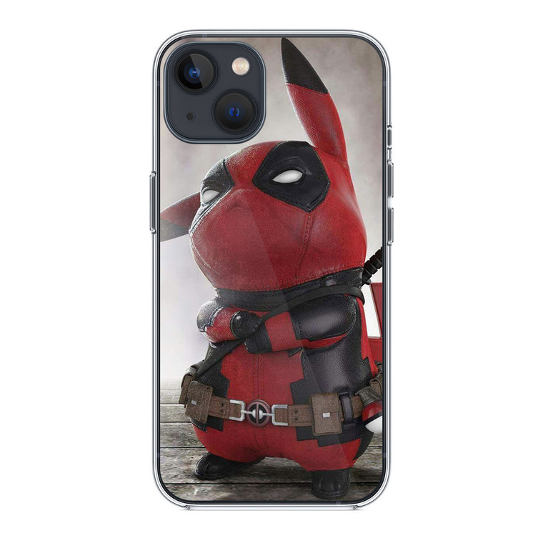 Pikachu Pokemon Deadpool iPhone 13 Mini Case